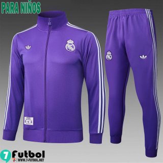 KIT: Chaquetas Deportivas Real Madrid Nino 25 26 C640