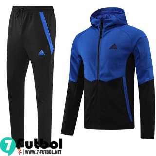 Chaquetas Futbol - Sudadera Con Capucha Sport azul oscuro Hombre 2022 2023 JK329