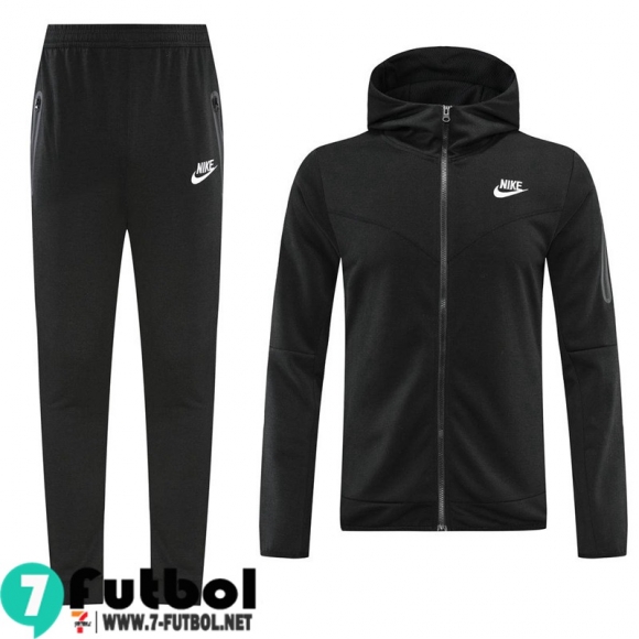 Chaquetas Futbol - Sudadera Con Capucha Sport negro Hombre 2022 2023 JK359