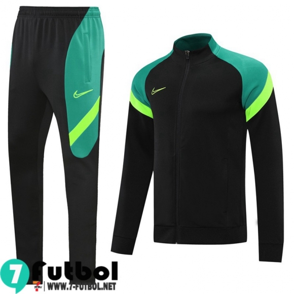 Chaquetas Sport verde negro Hombre 2022 2023 JK378