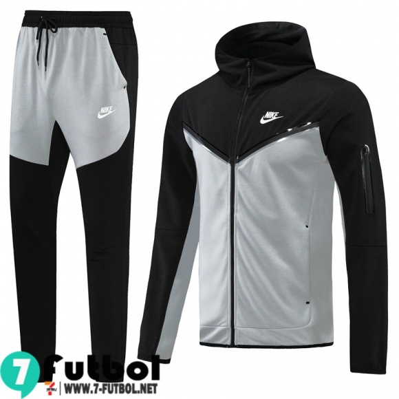 Chaquetas Futbol - Sudadera Con Capucha Sport gris oscuro Hombre 2022 2023 JK381