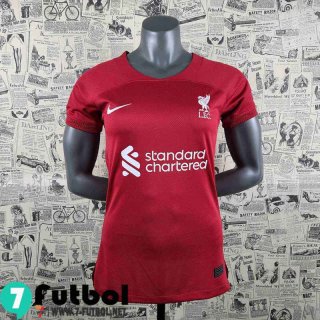 Camiseta Futbol Liverpool Primera Femenino 2022 2023