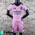 Camiseta Futbol Real Madrid rosas Niños 2022 2023