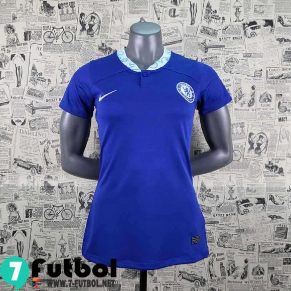 Camiseta Futbol Chelsea Primera Femenino 2022 2023