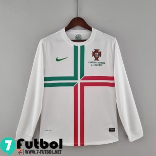 Retro Camiseta Futbol portugal Segunda Manga Larga Hombre 2012 FG111