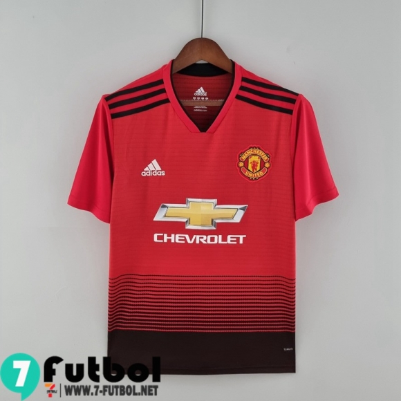 Retro Camiseta Futbol Manchester United Primera Hombre 18 19 FG114