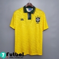 Retro Camiseta Futbol Brasil Primera Hombre 91 93 FG117