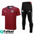 T-Shirt Bayern Munich negro rojo Hombre 2022 2023 PL411