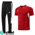 T-Shirt Sport Rojo Hombre 2022 2023 PL436