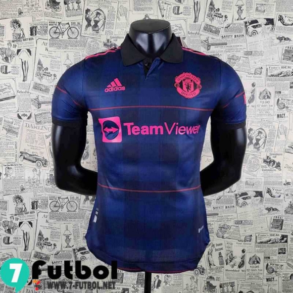T-Shirt Manchester United azul Hombre 2022 2023 PL376 T-Shirt Manchester United azul Hombre 2022 2023 PL376