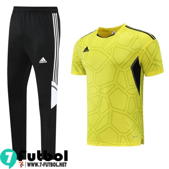 T-Shirt Sport Amarillo Hombre 2022 2023 PL393