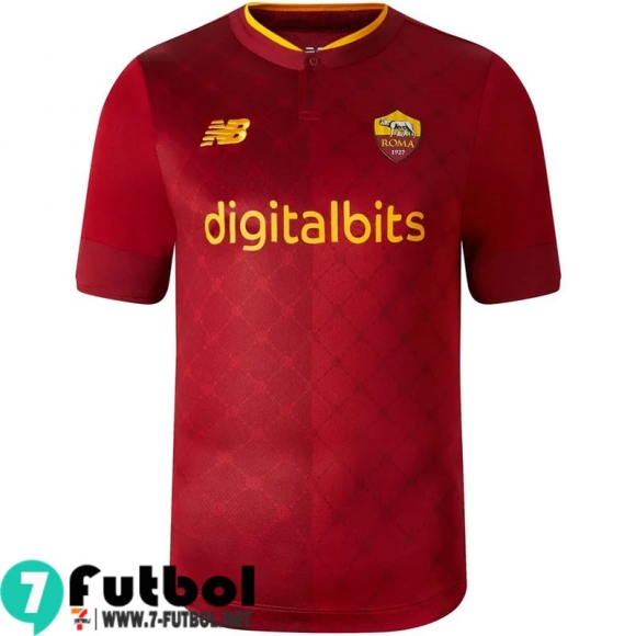 Camiseta Futbol AS Roma Primera Hombre 2022 2023