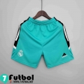 Pantalon Corto Futbol Real Madrid verde Hombre 2021 2022 DK121