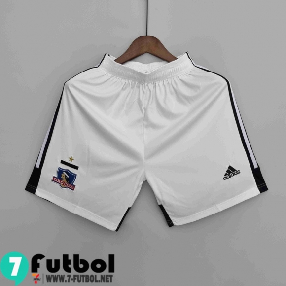 Pantalon Corto Futbol colo colo Blanco Hombre 2022 2023 DK126 Pantalon Corto Futbol colo colo Blanco Hombre 2022 2023 DK126
