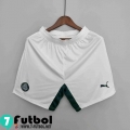 Pantalon Corto Futbol Palmeiras Blanco Hombre 2022 2023 DK127