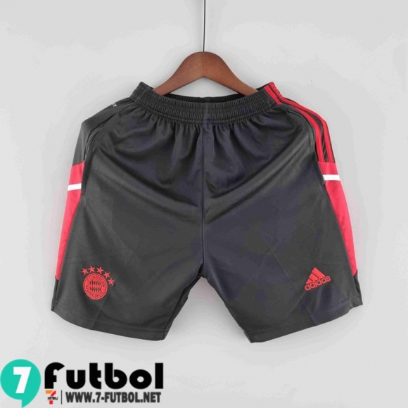 Pantalon Corto Futbol Bayern Munich negro Hombre 22 23 DK135
