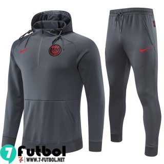 Sudaderas Deportivas PSG gris Hombre 2021 2022 SW28