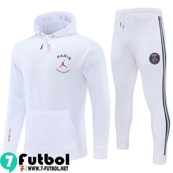 Sudaderas Deportivas PSG Blanco Hombre 2021 2022 SW33