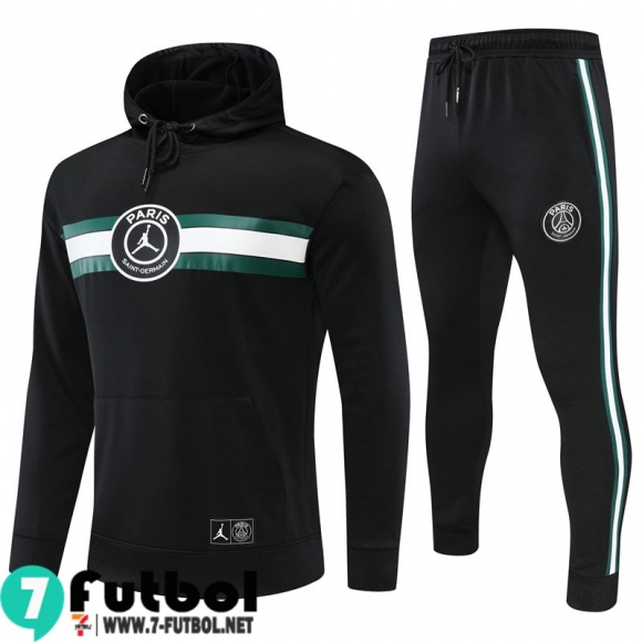 Sudaderas Deportivas PSG negro Hombre 2021 2022 SW35