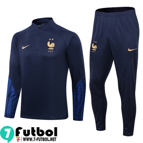 Chandal Futbol Francia azul Hombre 2022 2023 TG235