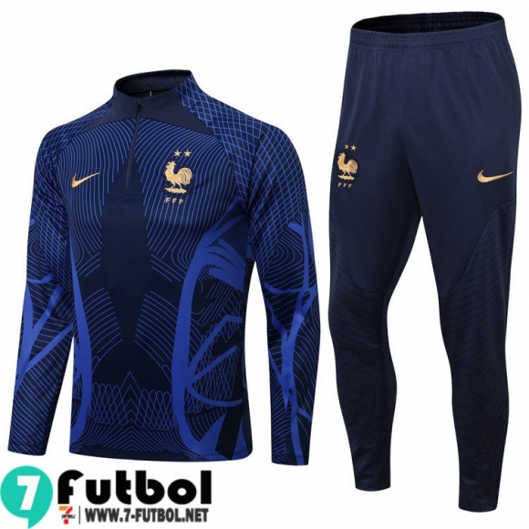 Chandal Futbol Francia azul marino Hombre 2022 2023 TG239