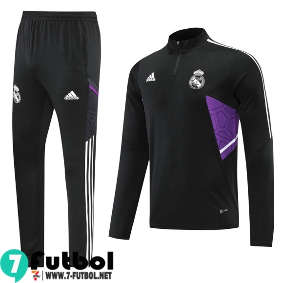 Chandal Futbol Real Madrid negro Hombre 2022 2023 TG267