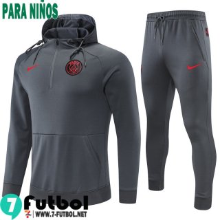 Sudaderas Deportivas PSG gris Niños 2022 2023 TK258