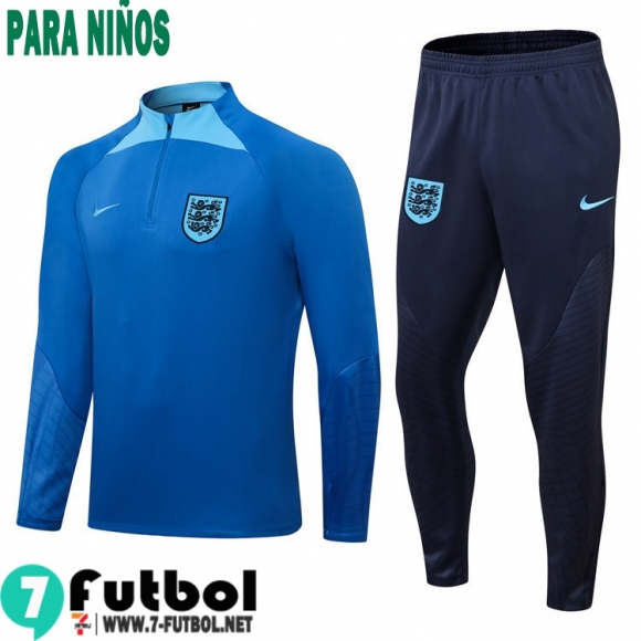 Chandal Futbol Inglaterra azul Niños 2022 2023 TK274