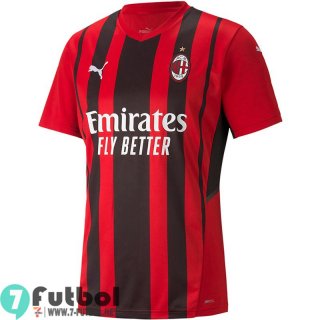 Camiseta Del AC Milan Primera 2021 2022