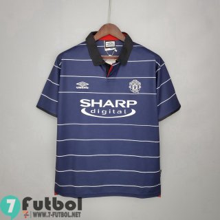 Retro Camiseta Del Manchester United Segunda RE125 99/00