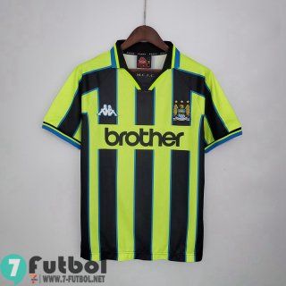 Retro Camiseta Del Manchester City Segunda RE76 98/99
