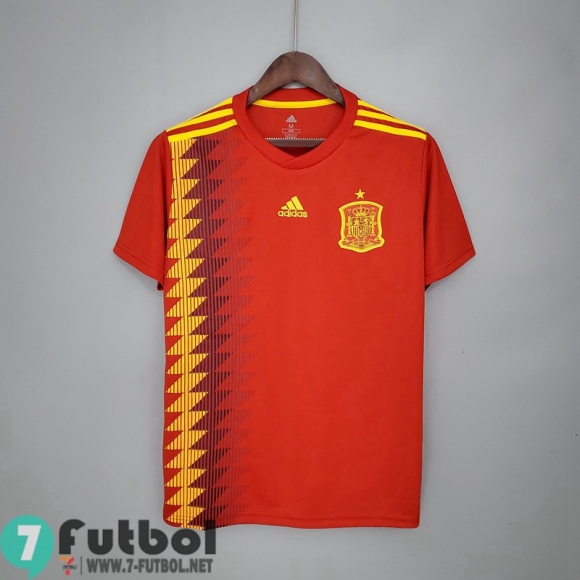 Retro Camiseta Del Spain Primera RE130 2018 Retro Camiseta Del Spain Primera RE130 2018