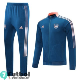 Chaquetas Futbol Arsenal zafiro + Pantalon JK47 2021 2022