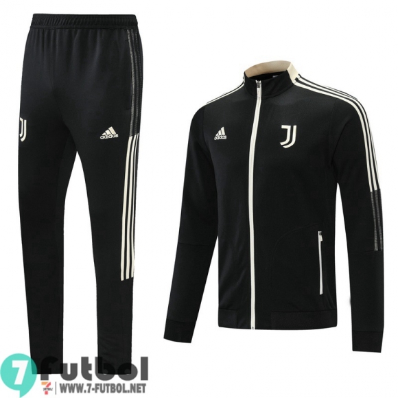 Chaquetas Futbol Juventus negro + Pantalon JK52 2021 2022