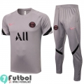 T-shirt Futbol PSG Paris Gris claro + Pantalon PL41 2021 2022