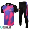 Polo Futbol PSG Paris color + Pantalon PL44 2021 2022