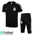 T-shirt Futbol Argentino negro + Pantalon PL64 2021 2022