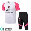 T-shirt Futbol PSG Paris blanco + Pantalon PL65 2021 2022