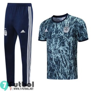 T-shirt Futbol Argentino Gris azulado + Pantalon PL70 2021 2022