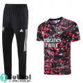 T-shirt Futbol Arsenal Rojo negro + Pantalon PL72 2021 2022
