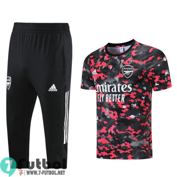 T-shirt Futbol Arsenal Rojo negro + Pantalones cortos PL79 2021 2022