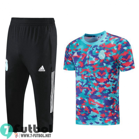 T-shirt Futbol Real Madrid color + Pantalones cortos PL81 2021 2022