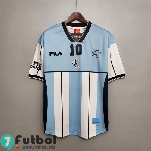 Retro Camiseta Del Argentina Maradona #10 RE12 2001