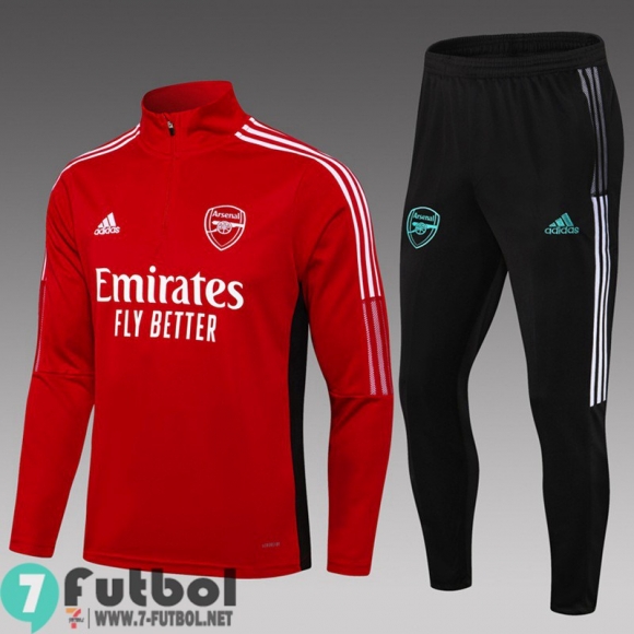 Chandal Futbol Arsenal rojo + Pantalon TG13 2021 2022