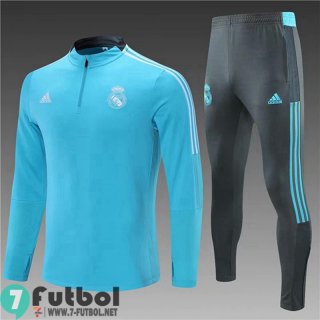 Chandal Futbol Real Madrid azul + Pantalon TG20 2021 2022