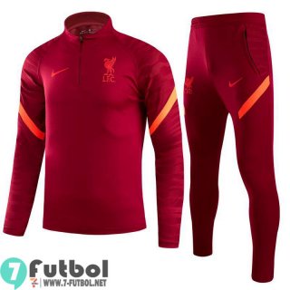 Chandal Futbol Liverpool rojo + Pantalon TG25 2021 2022