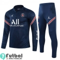 Chandal Futbol Niño PSG Paris azul marino + Pantalon TK11 2021 2022