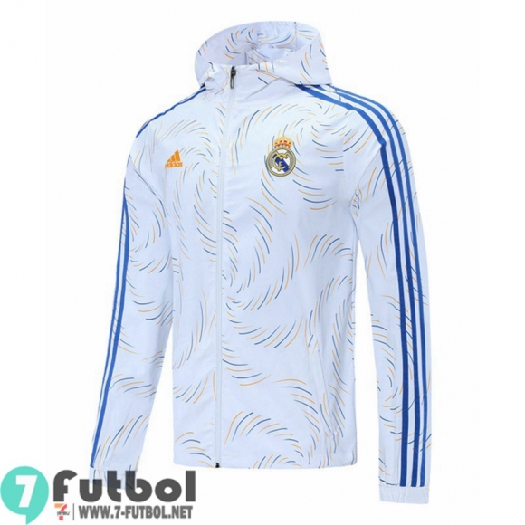 Chaqueta Cazadora Real Madrid blanco + Pantalon WK13 2021 2022