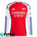 Arsenal Maglia Calcio Prima Uomo Manga Larga 2024 2025