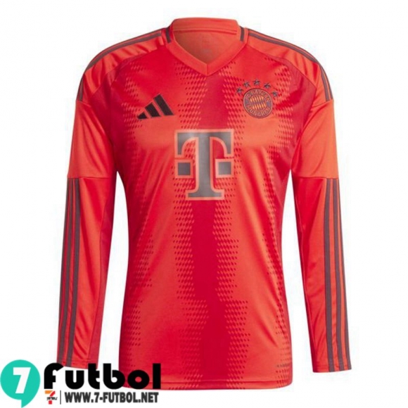 Bayern Munich Camiseta Futbol Primera Hombre Manga Larga 24 25
